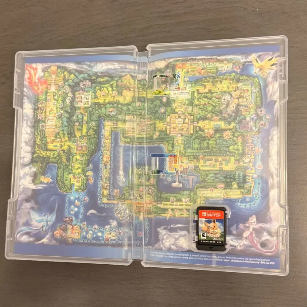 Nintendo Switch Pokémon: Let's Go Eevee in Original Case Multiplayer Online